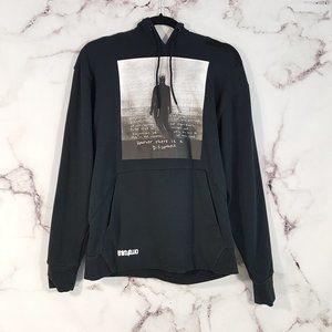 ThirtyTwo Mens Small S Black Hoodie Pullover Sweater Snowboarding Skiing Active